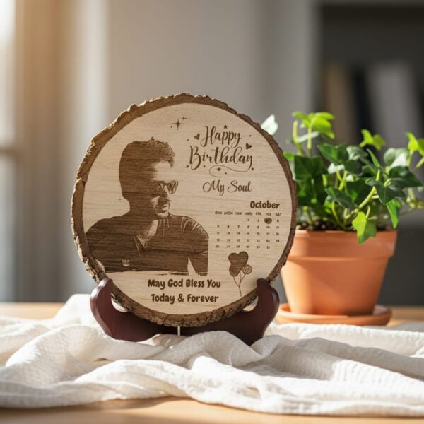 customise wooden photo frame